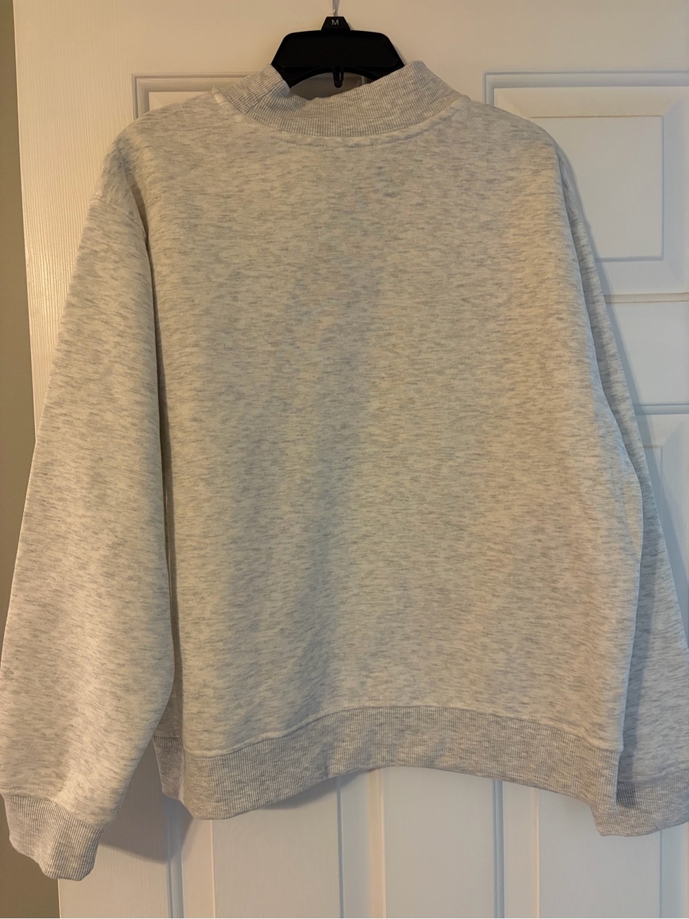 Polka Dot Jesus Mock Neck Sweatshirt - Picture 4 of 4